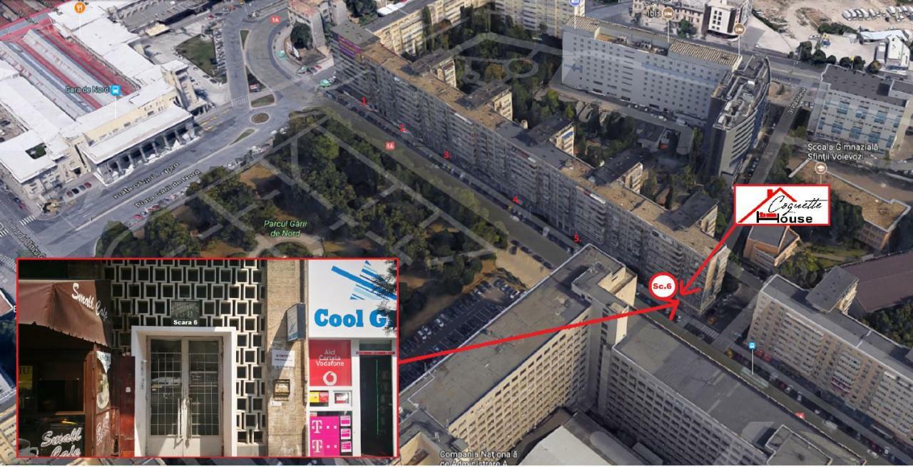 Apartamento CoquetteHouse Gara de Nord Bucarest Exterior foto